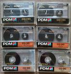6x PDM CD90 CDX90 Chrome cassettebandjes CD-90 CDX-90 CD CDX, Cd's en Dvd's, Cassettebandjes, Gebruikt, Voorbespeeld, Pop, Philips Du Pont Magnetics