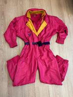 Vintage retro skipak - Degre 7 shiny roze, goud geel M/L, Kleding | Dames, Wintersportkleding, Maat 42/44 (L), Ophalen of Verzenden