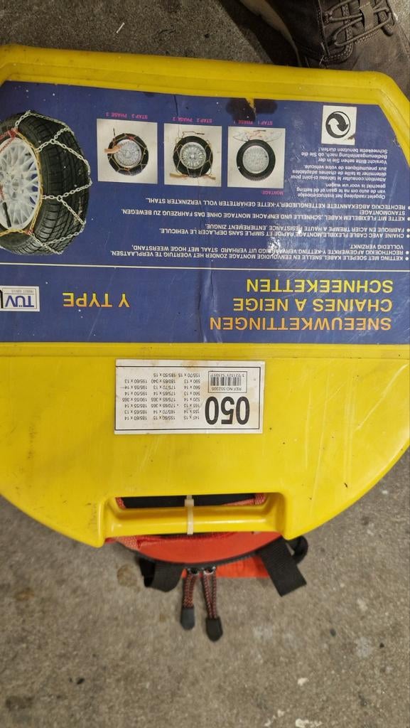 Sneeuwkettingen, Ophalen