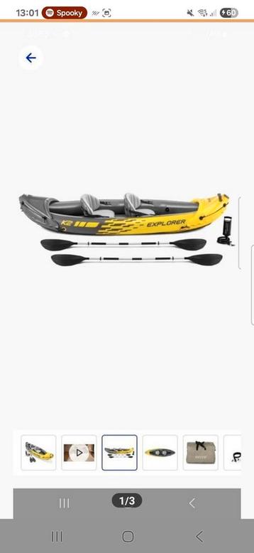 Intex Explorer K2 boot beschikbaar voor biedingen