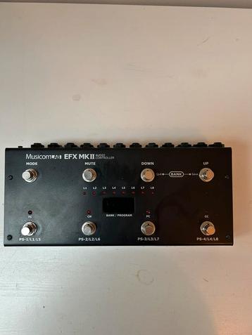 Musicomlab EFX Lab MK2 Pedal switcher beschikbaar voor biedingen