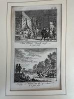 Antieke staalgravure Prins Frederik Hendrik & Willem II, Ophalen