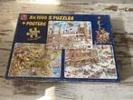 jan van haasteren - 3x 1000 stuks puzzels [s393], Ophalen of Verzenden, Zo goed als nieuw