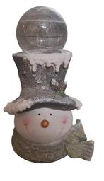 Sneeuwpop buste met verlichting €89 inclusief btw, Diversen, Kerst, Ophalen of Verzenden, Nieuw