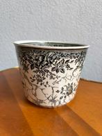 Vintage bloempot Villeroy&Boch Mettlach 10x13 cm, Rond, Ophalen of Verzenden, Zo goed als nieuw, Minder dan 25 cm