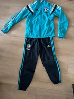 Chelsea fc adidas Samsung trainingspak mt xs, Blauw, Ophalen of Verzenden, Zo goed als nieuw, Voetbal