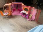 Barbie camper met accesoires, Ophalen of Verzenden, Gebruikt, Meisje