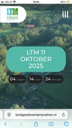 Single Ticket Landgoed Twente Marathon, Tickets en Kaartjes, Kortingen en Cadeaubonnen, Eén persoon, Overige soorten