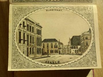 15 / Arnhem de Rijnstraat kleine litho 1875 zeldzaam beschikbaar voor biedingen