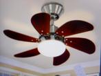 plafond ventilator 6 bladen met afstand bediening, Ophalen of Verzenden, Zo goed als nieuw, Plafondventilator