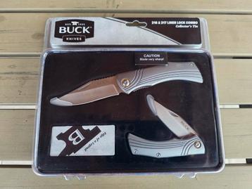 Buck Knives 216 & 217 Liner Lock Combo - Nieuw! beschikbaar voor biedingen