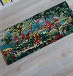 Groot borduurwerk, Engels jachttafereel, Ophalen of Verzenden