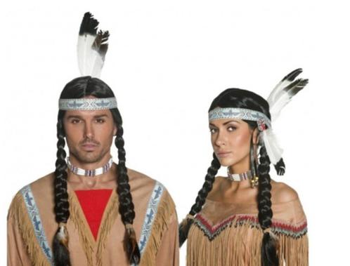 Black Braided Wig – Wednesday Addams or American Indian Styl, Sieraden, Tassen en Uiterlijk, Uiterlijk | Haarverzorging, Nieuw