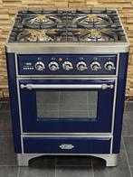 🔥Luxe Fornuis Boretti Majestic 70 cm konings blauw, Witgoed en Apparatuur, Fornuizen, 60 cm of meer, 4 kookzones, Vrijstaand