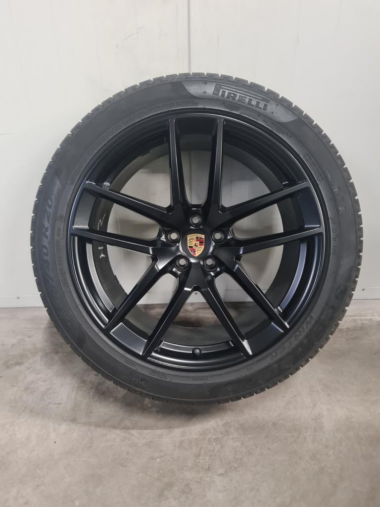 20' Porsche Macan II III 95B met winterbanden Origineel, 265 mm, Banden en Velgen, Personenwagen, 20 inch