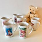 Set van 6 Vintage Teddy Bears Beren Mokken Mary Hamilton, Huis en Inrichting, Keuken | Servies, Ophalen of Verzenden, Nieuw, Overige stijlen