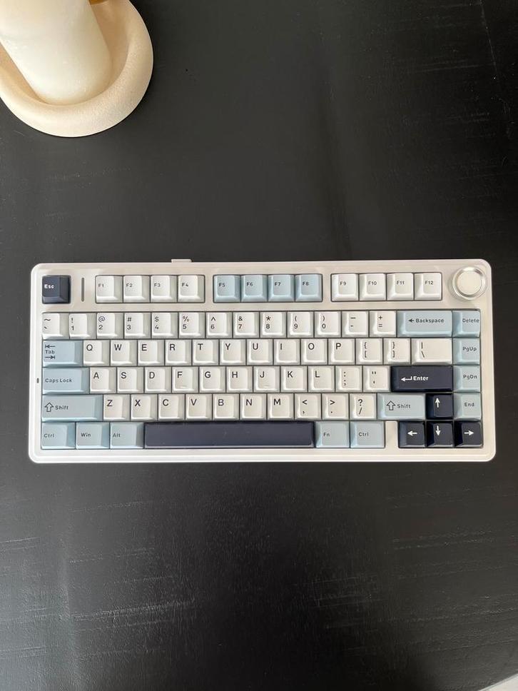 EPOMAKER x Aula F75 mechanical keyboard (Ice Vein switches), Computers en Software, Toetsenborden, Nieuw, Qwerty, Draadloos, Ergonomisch