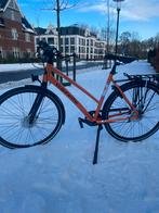 Gazelle Damesfiets - Oranje, Fietsen en Brommers, Fietsen | Dames | Damesfietsen, Ophalen, Zo goed als nieuw, Gazelle, 53 tot 56 cm