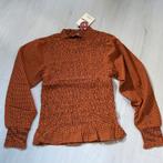 NIEUW geblokt VINGINO blouse / top met gesmockt lijfje 152, Verzenden, Nieuw, Meisje, Shirt of Longsleeve
