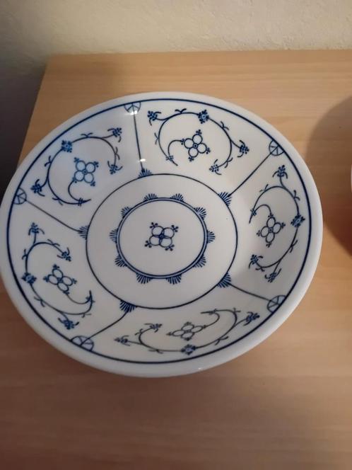 13 Blau Saks De Jäger Ontbijtbordjes - 19cm, Antiek en Kunst, Antiek | Servies los, Ophalen of Verzenden