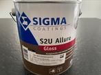 Sigma S2U Allure gloss RAL 6012 schwarzgruen verf, Doe-het-zelf en Verbouw, Nieuw, Groen, Verf, Ophalen of Verzenden