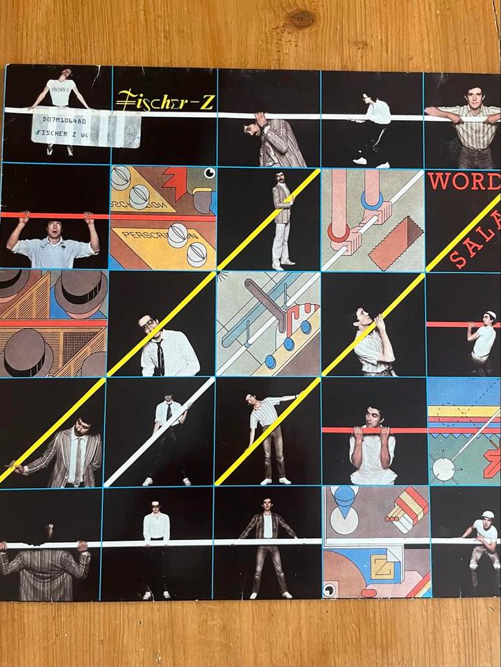 Fischer-Z - Word Salad LP, Cd's en Dvd's, Vinyl | Rock, Poprock, Ophalen of Verzenden