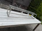 Goossens rvs design tafellamp, Huis en Inrichting, Lampen | Hanglampen, Ophalen of Verzenden, Gebruikt, Metaal, Minder dan 50 cm