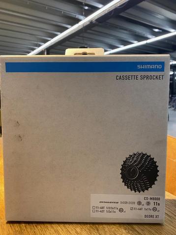 Shimano Cassette Deore XT CS-M8000 11-46T 11 speed beschikbaar voor biedingen