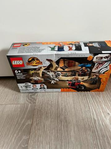 Lego Jurassic Park 76945 Antrociraptor Dinosaur Bike Chase beschikbaar voor biedingen