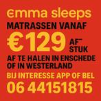 matras 180x200cm 25cm DIK!! Emma sleeps hybride 2 NIEUW!!, Ophalen of Verzenden, Matras, 180 cm, 200 cm