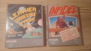Infocom amiga games spel infidel phobos Commodore rare beschikbaar voor biedingen