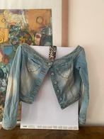 Leuk spijkerjasje met strass details Diva nieuw, Maat 38/40 (M), Blauw, Nieuw, Ophalen of Verzenden