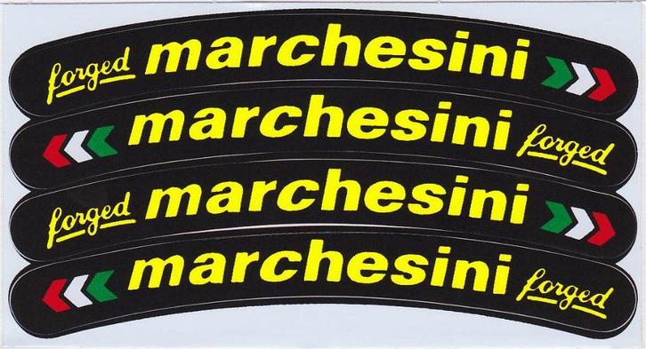Forged Marchesini sticker set #1, Motoren, Accessoires | Stickers, Verzenden