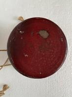 Mobach rode keramiek plantenhanger / bloempot, Utrecht, Rond, Ophalen of Verzenden, Onbekend