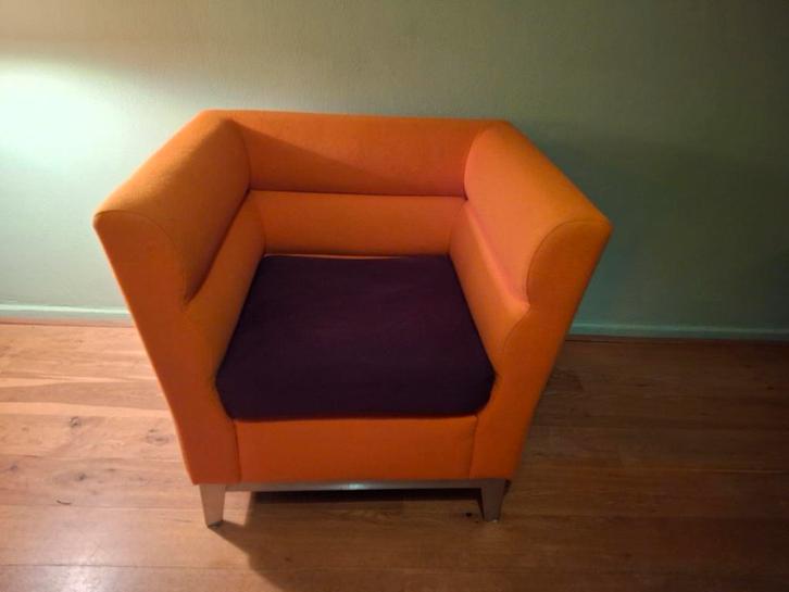 Oranje Satelliet Fauteuil - Design Klassieker, Huis en Inrichting, Fauteuils, Ophalen