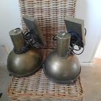 2 Industriële Wandlampen met Stekker - Zo Goed Als Nieuw, Huis en Inrichting, Lampen | Wandlampen, Ophalen, Zo goed als nieuw