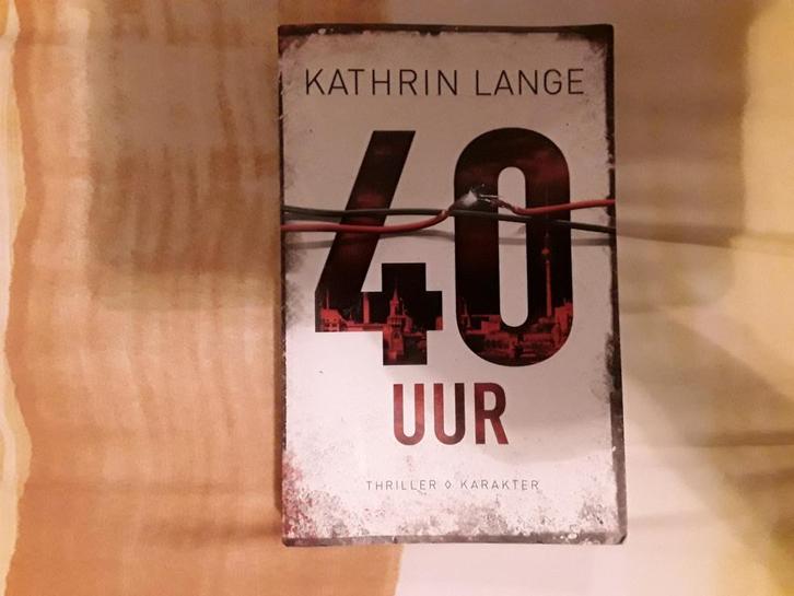 Kathrin Lange - 40 Uur, Boeken, Thrillers, Zo goed als nieuw, Ophalen
