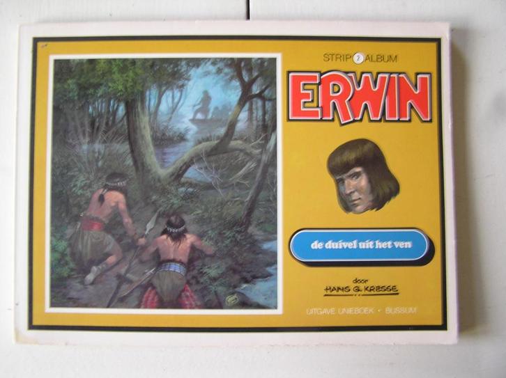 Erwin - deel 2 De duivel uit het ven. Hans G. Kresse, Boeken, Stripboeken, Gelezen, Eén stripboek, Ophalen of Verzenden