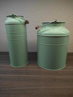 Ikea Socker Vazen - Mintgroen - Set van 2, Ophalen, Overige materialen, Zo goed als nieuw, Minder dan 50 cm