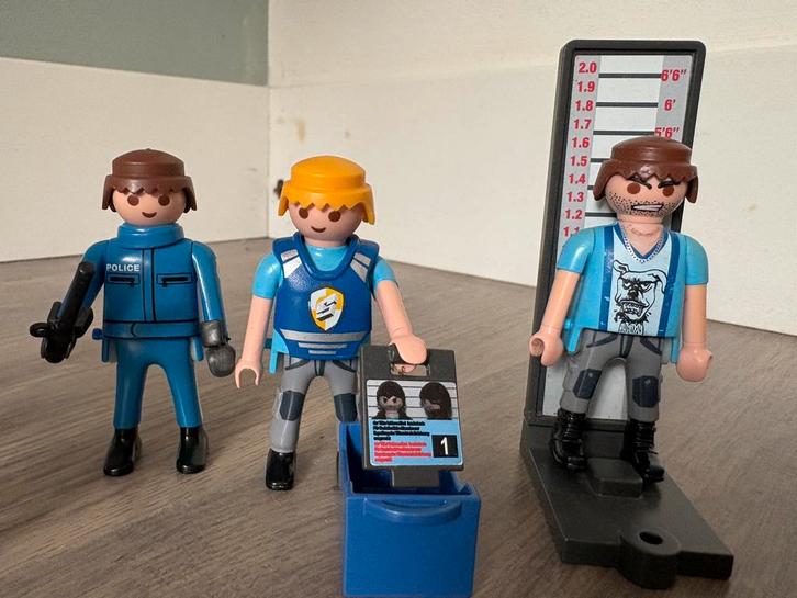 Playmobil politie en boeven, goud, motoren en quad, Kinderen en Baby's, Speelgoed | Playmobil, Gebruikt, Ophalen of Verzenden