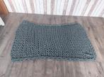 Plaid grof gehaakt, Huis en Inrichting, Woonaccessoires | Plaids en Woondekens, Ophalen, Gebruikt