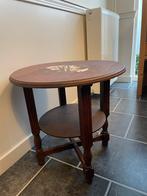 Houten Opknap Tafeltje - 60x58 cm, 45 tot 60 cm, Gebruikt, Rond, Hout