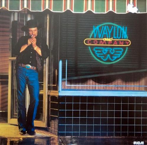 Waylon Jennings " Waylon and Company " vinyl LP, Cd's en Dvd's, Vinyl | Country en Western, Zo goed als nieuw, Ophalen of Verzenden