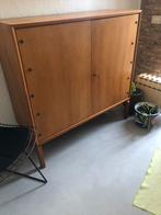 Vintage Scandinavisch eiken kastje opbergkast kabinet ‘60, Huis en Inrichting, Kasten | Dressoirs, Ophalen, Zo goed als nieuw