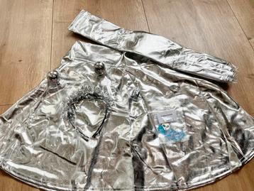 Nieuw zilver alien verkleedkostuum dames beschikbaar voor biedingen