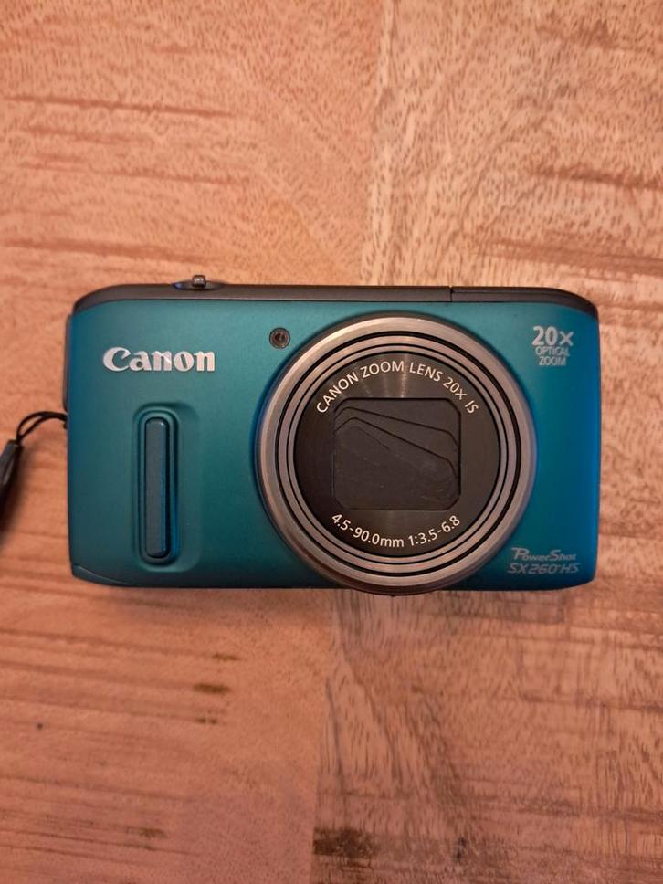 Canon Powershot SX260 HS - Compact Camera, Audio, Tv en Foto, Fotocamera's Digitaal, Zo goed als nieuw, Compact, Canon, 8 keer of meer