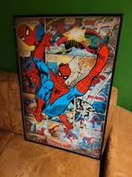 Zwarte fotolijst/wissellijst 60x90cm met Spiderman poster, Ophalen
