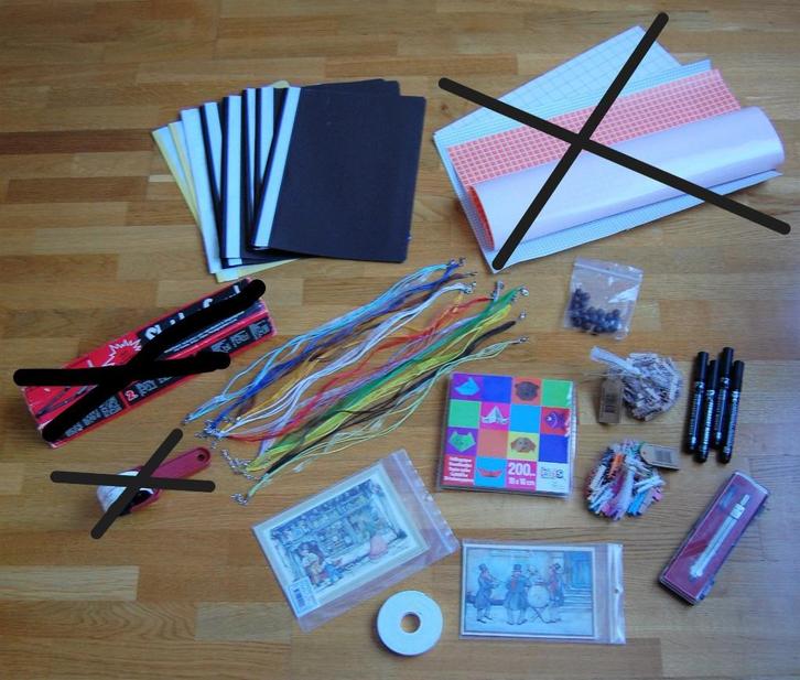 Knutselmateriaal te koop, Hobby en Vrije tijd, Knutselen, Zo goed als nieuw, Knutselwerk, Ophalen of Verzenden