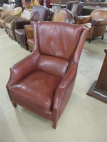 Oer 11027 vintage leren fauteuil beschikbaar voor biedingen