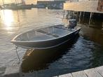 Aluminium boot - V bodem 380 - pega trailer - suzuki 30 pk -, Watersport en Boten, Vis- en Consoleboten, Ophalen, 10 tot 30 pk